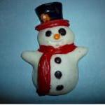 Chocolate Winter Snowman Candy Set Of 6