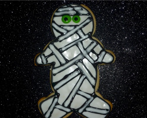 Mummy Sugar Halloween Decorated Cookies Party Favor Order Of 3