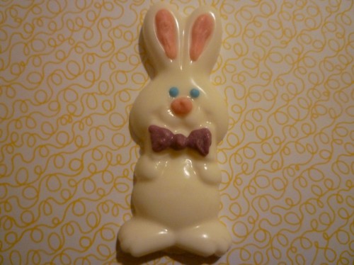 Chocolate Easter Bunny With Bowtie Set Of 12
